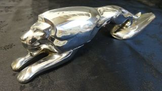 Vintage 1949 1950 1951 Ford Mercury Monarch Hood Ornament Lion Leaping Very Rare