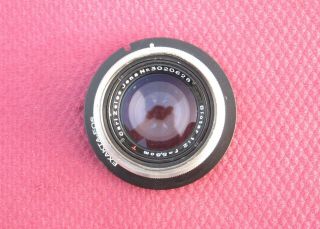 Rare Carl Zeiss Biotar 2/58 Red " T " 17 Blades Canon Ef Mount 3020628