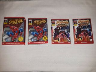 Spider Man Animated Series,  Unlimited Ultra RARE UK Region 2 DVDs 3