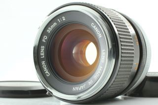 Rare Fd O Lens [near Mint] Canon Fd 35mm F2 Wide Angle Lens From Japan