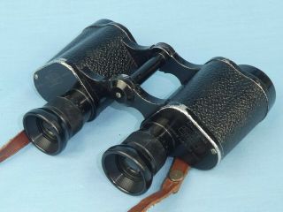 Rare Zeiss Nedinsco ‘s Gravenhage Norwegian Army binoculars 2