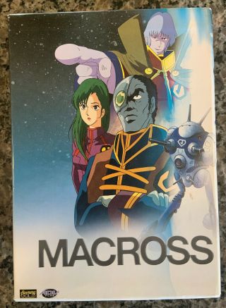 MACROSS Dimension Fortress DVD 2006 ADVFilms Complete 8 Discs RARE 2
