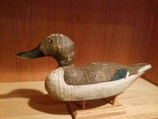Very Rare 1920 ' s Gundelfinger Grand Prix Hen Widgeon Wood Duck Decoy 2