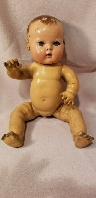 Vintage Effanbee Dy Dee Baby Doll 14 "