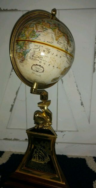 Franklin Nautical Heritage Society Navigator Globe Rare