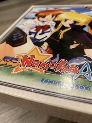 Magical Girl Lyrical Nanoha A’s Complete Box Set RARE AUTHENTIC DISCS 3