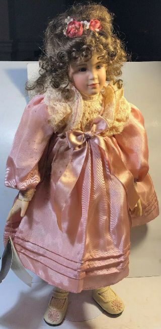 Vintage 19” Doll Mary Elizabeth By Pamela Phillips From Yesterday’s Dreams
