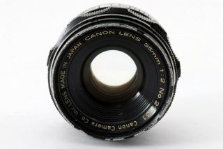 RARE Canon 35mm F2 for leica Screw Mount LTM 39 from Japan [Exc] 8058A 3