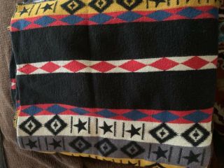 Rare Ralph Lauren Santa Fe Style Southwest Blanket Large 108 X 90