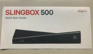 Slingbox 500 Digital HD Media Streamer - Rarely 3