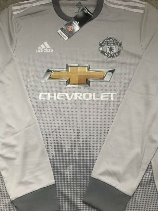 Rare 5x Manchester United Man Utd 2017/18 Player Issue Shirt Size 7 L/s Bnwt