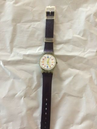 2004 Clear Swatch " At The Zoo " Women 