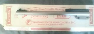 Rare Hard To Find Thompson Center Encore 15in Stainless Steel Barrel 22 - 250 Rem