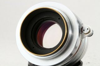 Rare Tokyo Kogaku Topcor S 5cm F2 chrome Leica LTM39 Lens,  