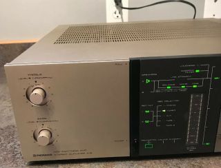 AWESOME VINTAGE PIONEER A - 9 STEREO AMPLIFIER GREAT RARE 2