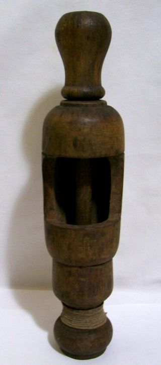 Antique Vintage Primitive Wooden Wine Bottle Corker Press