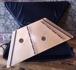 Songbird Meadowlark Hammered Dulcimer Musical Instrument Carry Case Hammers Rare
