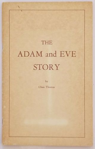 Rare Signed The Adam & Eve Story,  Chan Thomas,  Cia Version,  1965 Vg - Exc