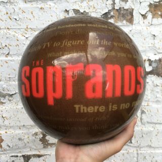 Very Rare The Sopranos Bowling Ball 15 Lbs Television Show