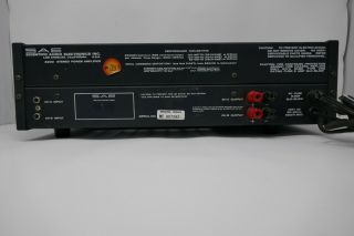 SAE 2200 200 WATT Stereo Amplifier - Rare Find - and Sounds Great 3