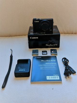 Rarely Used/excellent Canon Powershot G7x (mark I) With