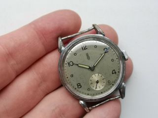 Rare Collectible GUB GLASHUTTE WATCH Cal.  61?? MILITARY SERVICED 3