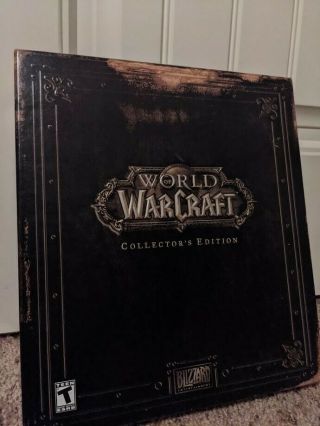 World Of Warcraft Collectors Edition Box Classic Vanilla Vintage Rare Wow