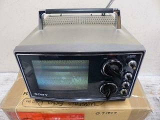 RARE Sony KV - 5100 1980s Vintage Television Well 3