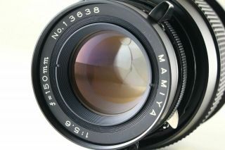 [Rare/ Normal] Mamiya 150mm f/5.  6 Lens for Polaroid 600SE w/Hood From JAPAN 5867 3