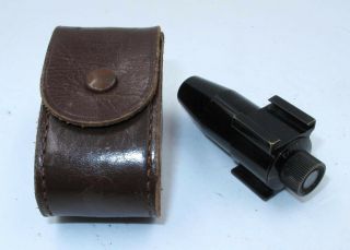 Rare Early Leica Visor " Torpedo Finder " & Case.