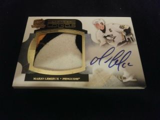 Mario Lemieux 2011/12 The Cup Limited Logos Auto/patch Rare