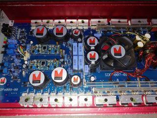 Old School Visonik V4000XD 1 Channel Monoblock amplifier.  Rare.  Amp.  Class X 3