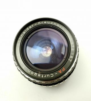 Schneider Kreuznach PA - Curtagon 35mm f4 Shift Lens 1:4/35 Exakta Mount Rare 2
