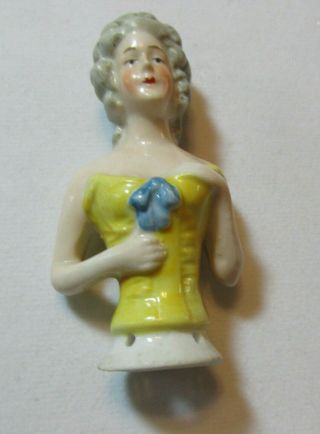 Vintage German Half Doll Porcelin Figurine 1920 