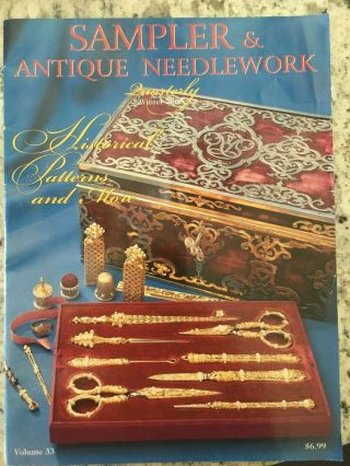 Sampler & Antique Needlework Quarterly - - Winter 2003