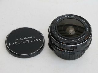 Rare Nikon Mount Fish - Eye - Takumar 17mm F:4 Pentax Asahi Fisheye Lens With Caps
