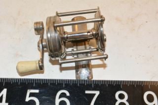 Old Early Small Rev O Noc Raised Pillar Bait Casting Reel Lure Rod