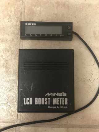 Mines Lcd Boost Meter Extremely Rare