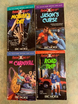 Vg Rare Camp Crystal Lake Novels Set Of All 4 Friday The 13th Series