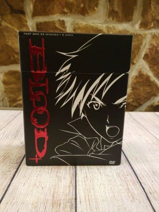 Blood,  Part One (dvd,  6 - Disc) T - Shirt,  Anime Manga Aniplex Oop Very Rare