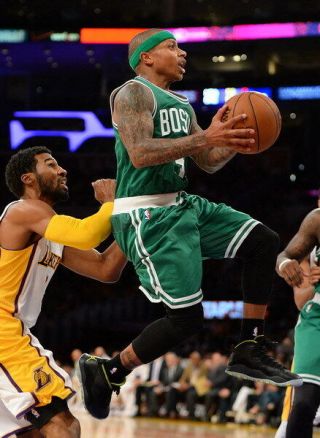 013 Isaiah Thomas - Boston Celtics Basketball Nba Star 24 " X33 " Poster