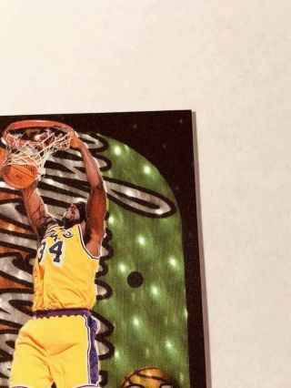 1997 - 98 E - X2001 Jambalaya UNCUT RARE Shaquille O ' Neal Lakers 7 3