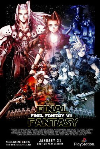 127 Final Fantasy Xiii 13 - Ff Lightning Face Girl Tv Game 24 " X35 " Poster