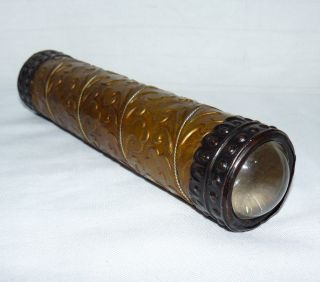 Vintage Antique Style Chineses Brass Mixed Metal Kaleidoscope
