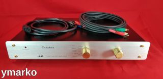 Rare vintage Goldox Vacuum Tube line stage stereo preamplifier Serviced pre - amp 2