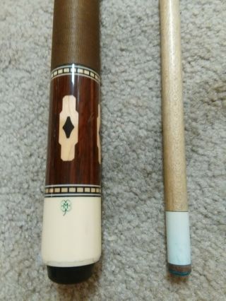 Vintage Mcdermott Pool Cue Stick,  20 Oz Rare With Case