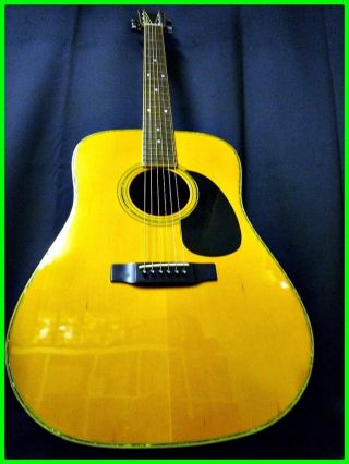 Morris / Maurice Acoustic Guitar W - 25 Made In Japan Rare Useful Ems F/s