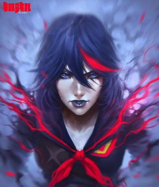 274 Kill La Kill - Ryuko Kiryuin Satsuki Sexy Anime 24 " X28 " Poster