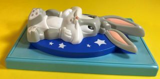 VINTAGE 3D BABY BUGS BUNNY LOONEY TUNES TOONS NURSERY LIGHT SWITCH PLATE COVER 3