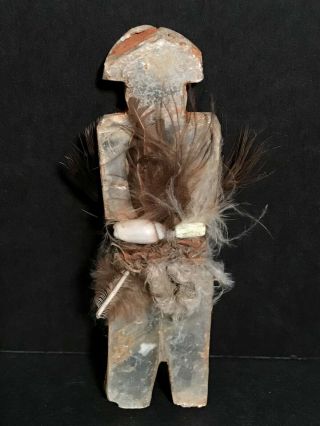 Rare “navajo Medicine Man” Mica Fetish Figural Charm,  Collected Albuquerque,  Nm,  Nr
